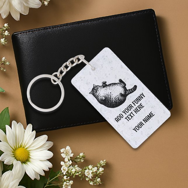 Kattmamma är jag men bara skinn och ben för kattäl (Front & Back (Same Image & Text For Personalized))