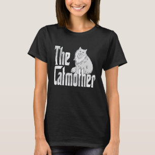 Kattmamma Den kattmodiga Galna kattmamma Kattmamma T Shirt