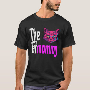 Kattmamma Den kattmodiga Galna kattmamma Kattmamma T Shirt