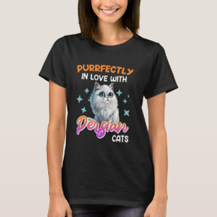 Kattmamma HELT KÄR I PERSERKATTER Roligt T Shirt