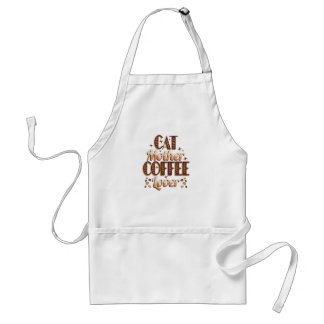 Kattmamma kaffefantast förkläde