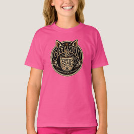 Kattmamma kaffeklubb t shirt