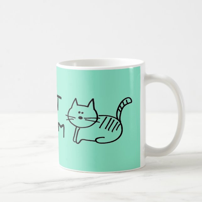 Kattmamma Kaffemugg (Höger)