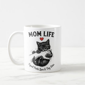 Kattmamma kaffemugg | Rolig Kattmamma Present