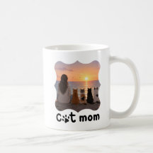 Kattmamma kaffemugg – Sött present till kattälskar