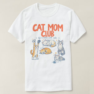 Kattmamma, Katt Mama, Kattmamma T-Shirt, Present T Shirt