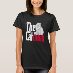 Kattmamma Kattmodern Galna Kattmamma Kitty Mamma T Shirt