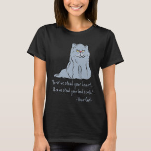 Kattmamma Kattpappa Först Stjäl Vi Ditt Hjärta T Shirt