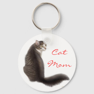 Kattmamma Keychain Nyckelring
