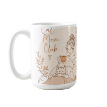 Kattmamma Klubb Pennkonst Latte Mugg