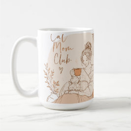 Kattmamma Klubb Pennkonst Latte Mugg