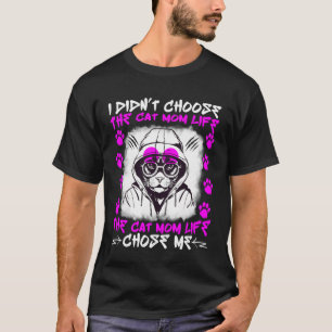 Kattmamma Liv Jag Valde Inte Kattmamma Livet T Shirt