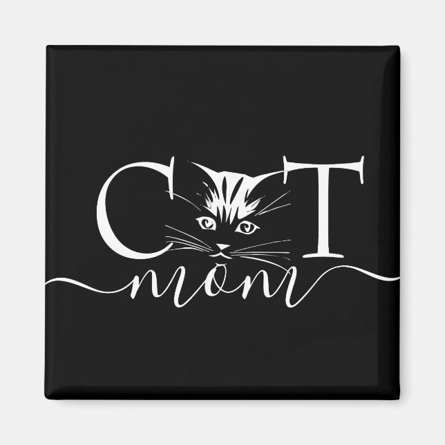 Kattmamma  magnet (Framsidan)