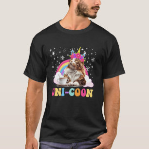 Kattmamma Maine Coon UNI-COON Rollig Main Coon Mam T Shirt