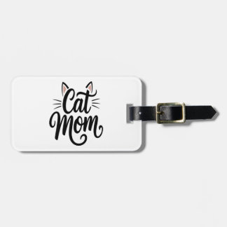 Kattmamma Morrhår och Öron Bagagebricka