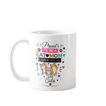 Kattmamma Mugg - Rolig Kattälskare Mugg