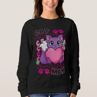 Kattmamma Söt katt Tass Kattunge   Purrfekt Adopti T Shirt