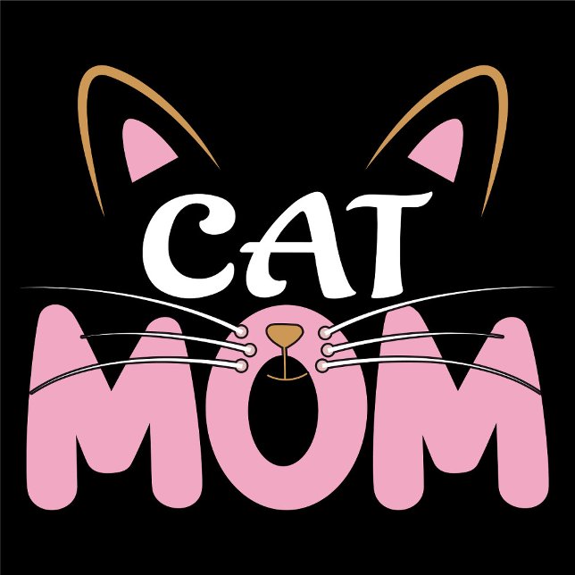 Kattmamma  t shirt (Cat Mom Design!)
