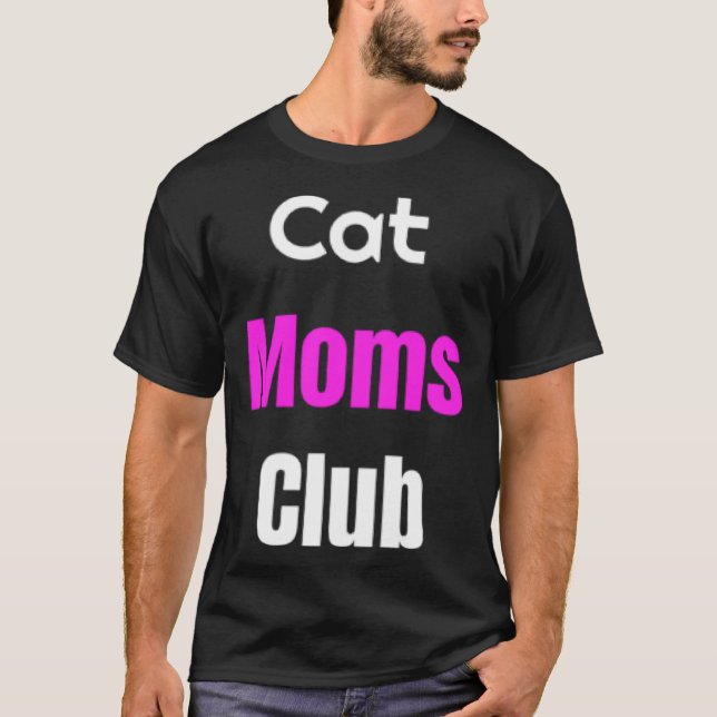 Kattmammor Klubb T Shirt (Framsida)