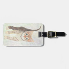 Kattmärket Tabby Bagagebricka