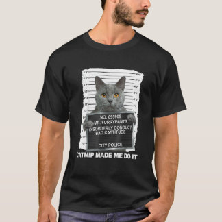 Kattmat drog mig till det Katt 1 T Shirt