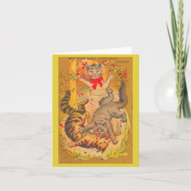 kattmatch anteckningskort (Framsida)