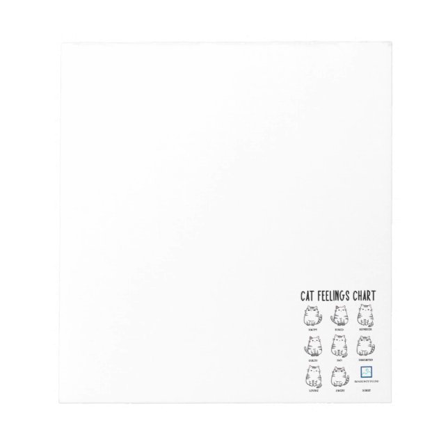 Kattmatningsdiagram Anteckningsblock (Framsida)