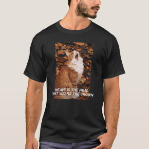 Kattmembran Ironic Sarcastic Konstig Joke Dumb Mör T Shirt