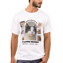 Kattminnes 7 Foto Collage Husdjur Hyllning Mall