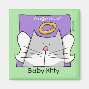 Kattminnesmärke Magnet