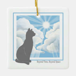 Kattminnesskål Keramisk Ornament
