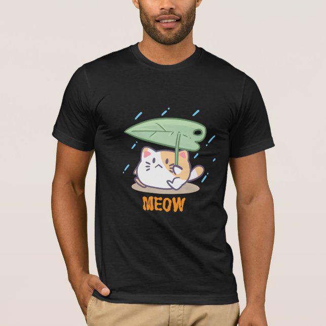 Kattmjöl i fantastisk utformning t shirt (Framsida)