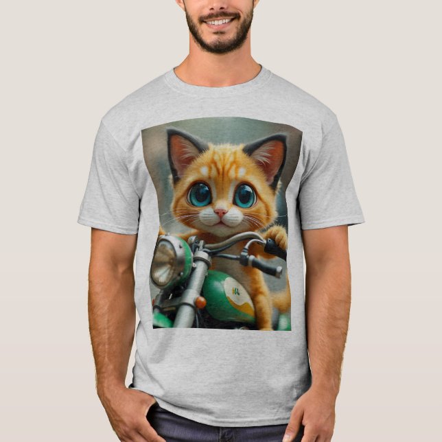 Kattmoma T Shirt (Framsida)