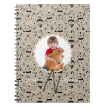 Kattmönster Monogram Personlig Fotografi av Dina B