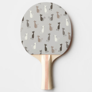 Kattmönster Pingisracket