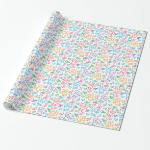 kattmönster presentpapper