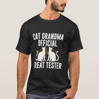 Kattmormor officiell godsprovare Kattmormor T Shirt