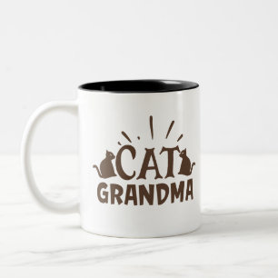 Kattmormor Två-Tonad Mugg