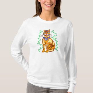 kattmotiv t shirt