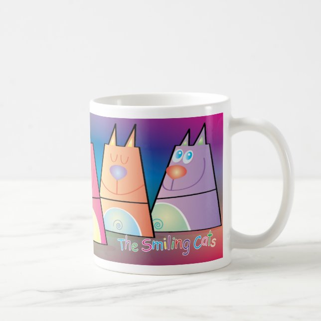 Kattmugg - de le katterna kaffemugg (Höger)