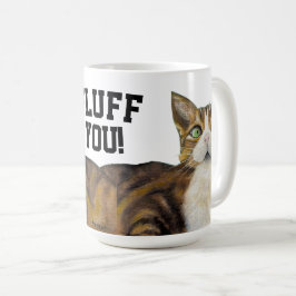Kattmugg fluffa dig kaffemugg
