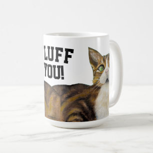 Kattmugg fluffa dig kaffemugg