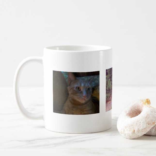 Kattmugg Kaffemugg (Med munk)