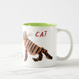 Kattmugg Två-Tonad Mugg