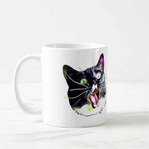 KattMuggen "kom jag, mig sågar, I FRAZZED ", Kaffemugg