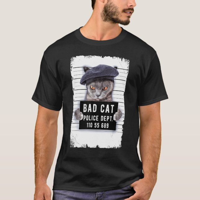 Kattmuggskott T Shirt (Framsida)