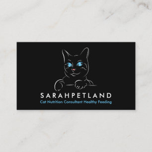 Kattnäringskonsult Hälsosam utfodring Visitkort