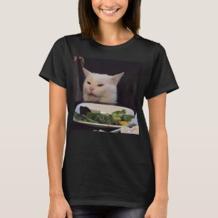 Kattnota för Bord på serverns underliga Joke Pu fö T Shirt