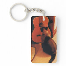 Kattnyckelkedja för siamesiska kattor