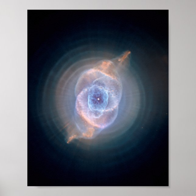 Kattögennebulosan 8x10 poster (Framsidan)
